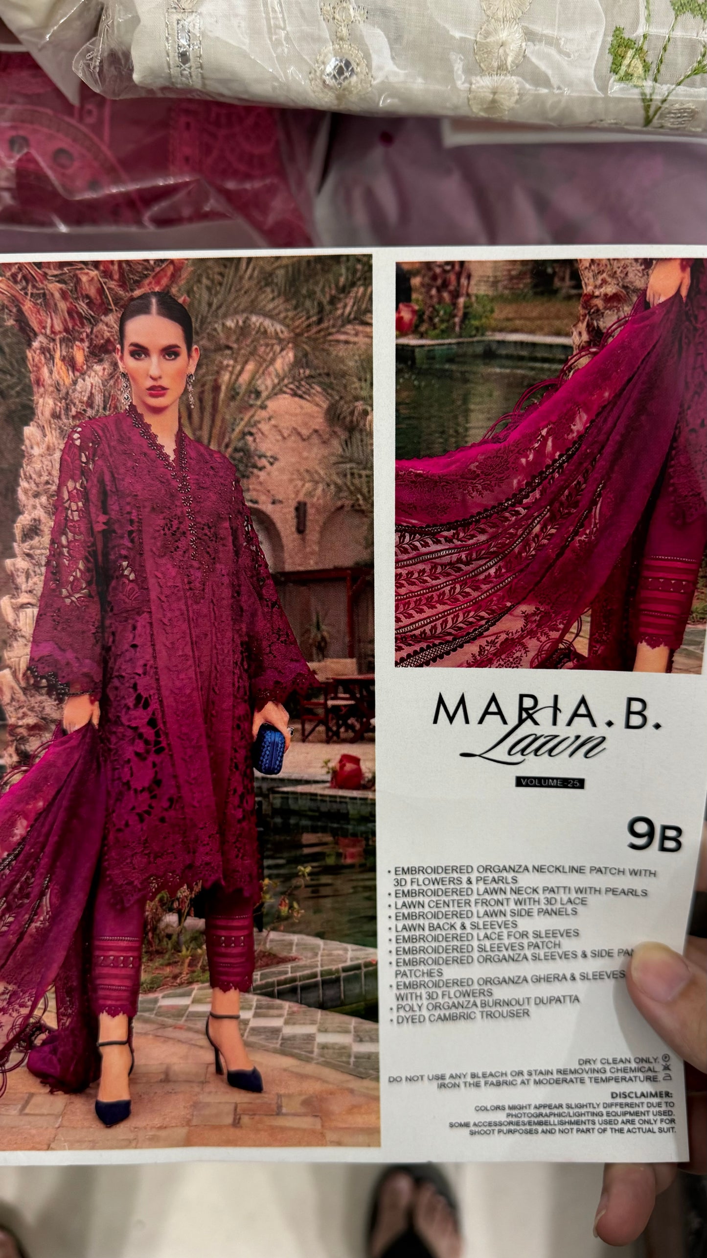 Maria B Lawn 9B Premium Copy